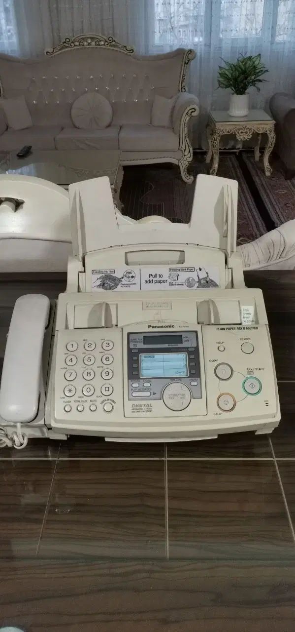 دستگاه فکس پاناسونیک|پرینتر، اسکنر، کپی، فکس|کرج, کارخانه قند|دیوار