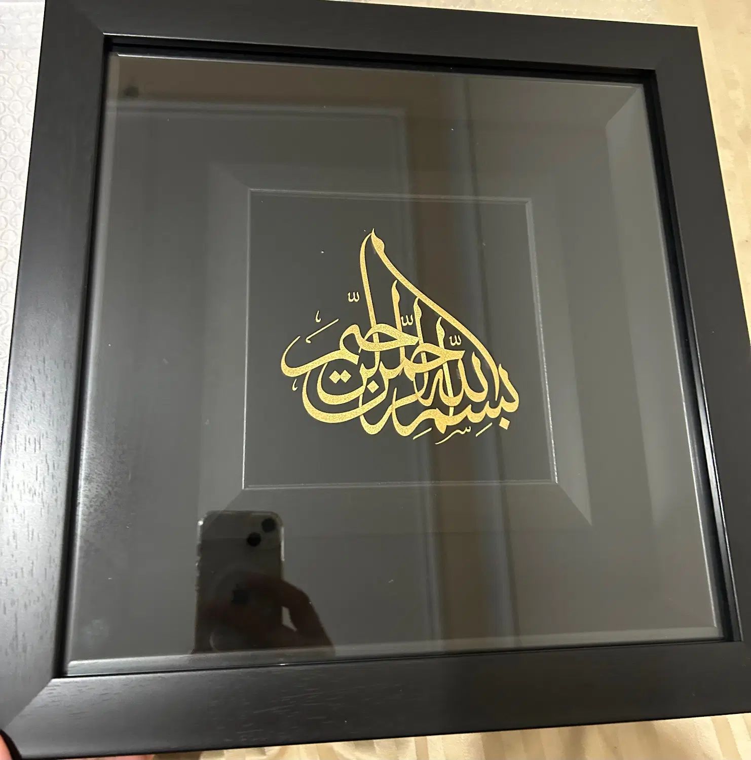 تابلو برند لوموس ابکاری طلا هدیه نفس با جعبه نونو|تابلو، نقاشی، عکس|تهران, آسمان|دیوار