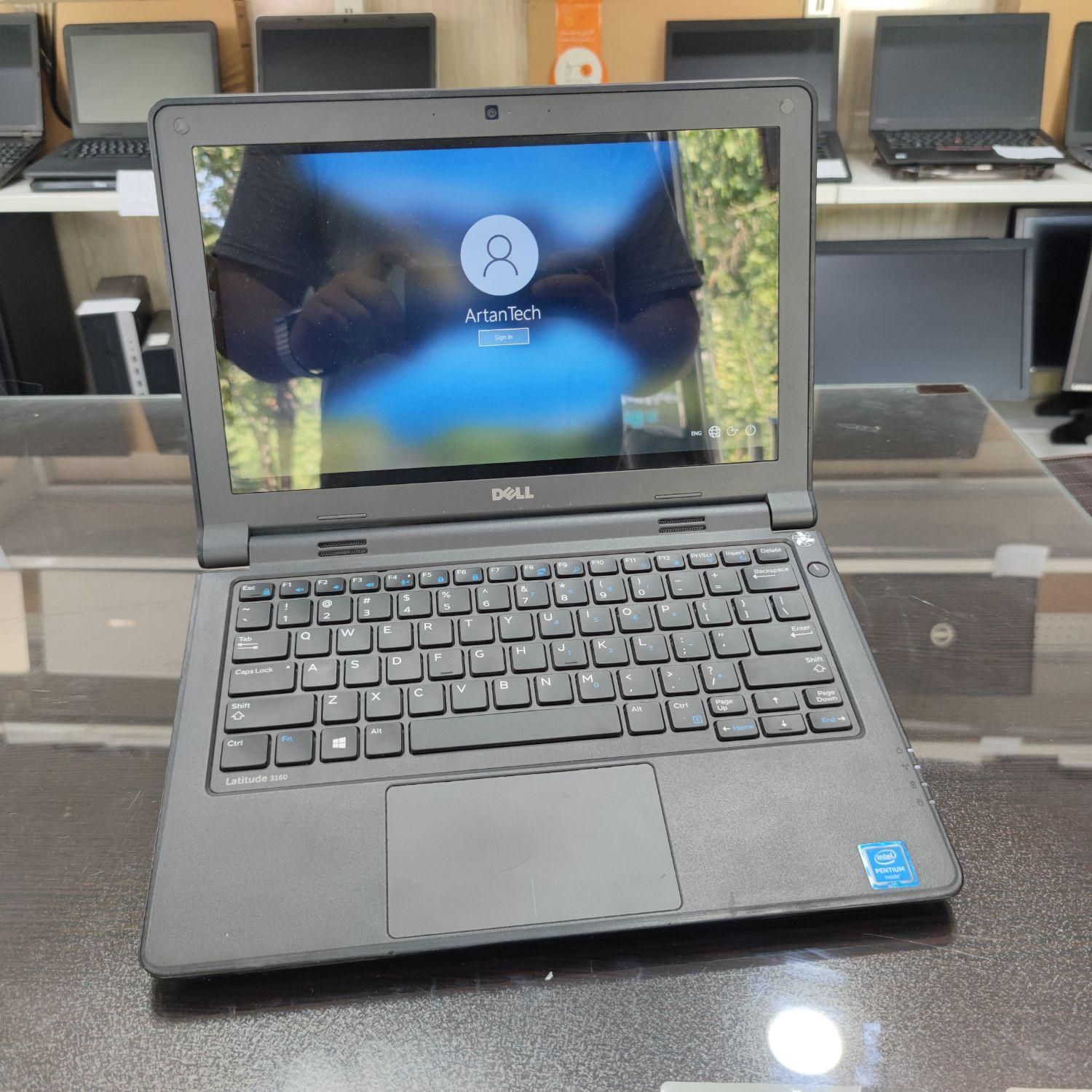 لپتاپ دل صفحه لمسی تاچ رم ۸و هارد ssd|رایانه همراه|مرند, |دیوار