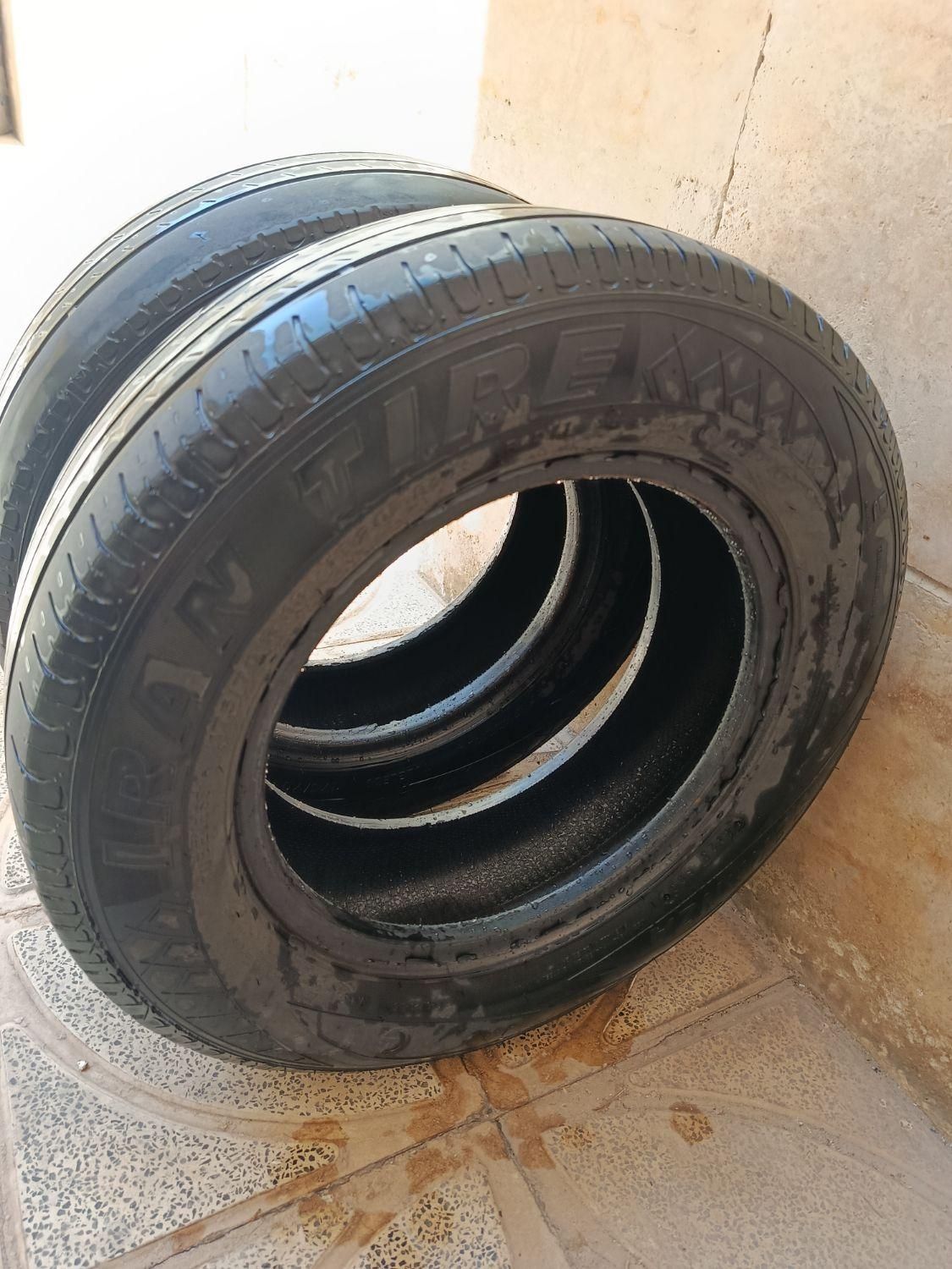 دو حلقه لاستیک ایران تایر R13 170/175|قطعات یدکی و لوازم جانبی|پاکدشت, |دیوار