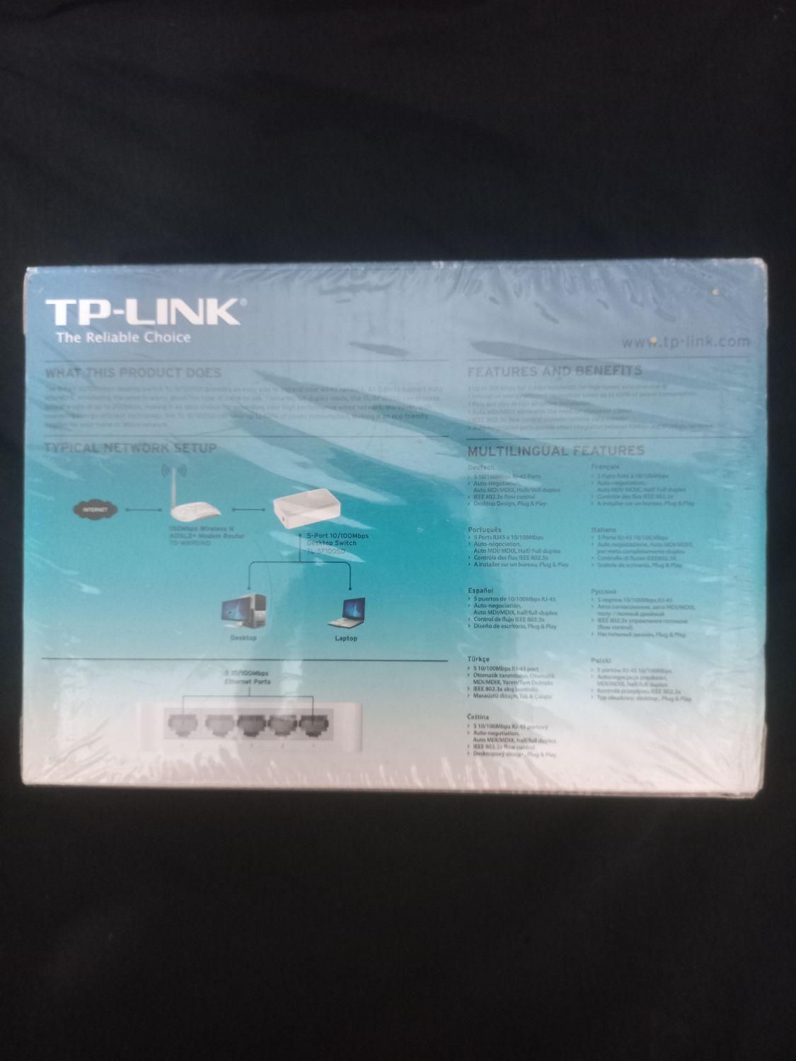 سوییچ 5 پورت تی پی - لینک Tp-link|مودم و تجهیزات شبکه|تهران, یاخچی‌آباد|دیوار