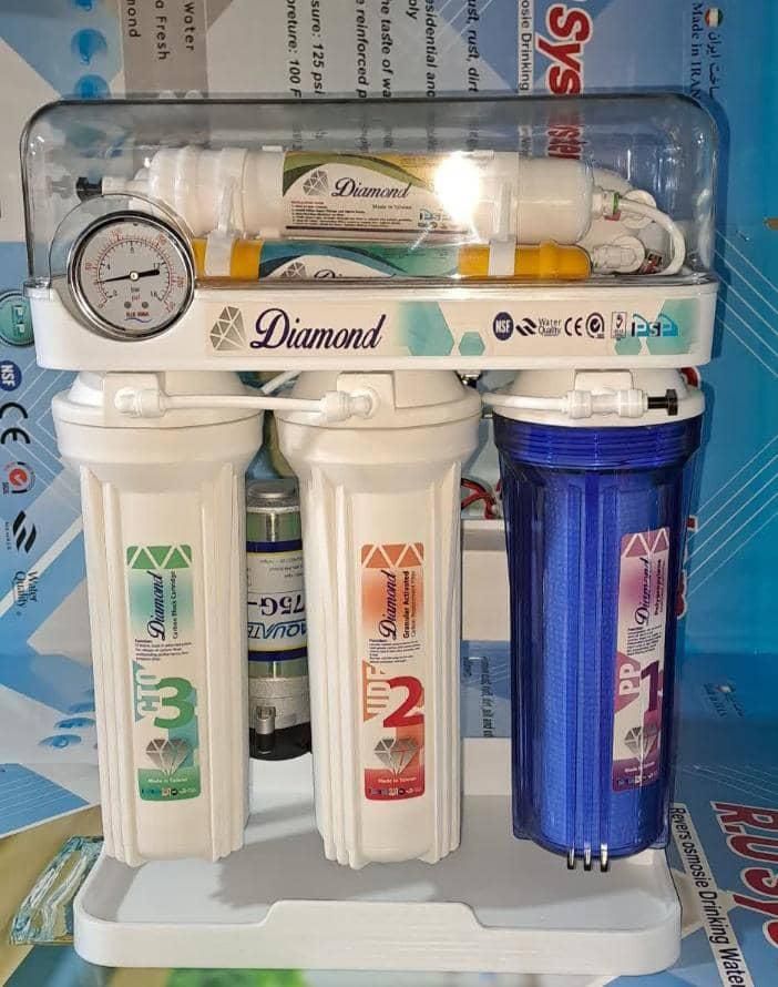 تصفیه آب خانگی (۶-۹ مرحله) نقد/اقساط|آب‌سردکن و تصفیه آب|دوگنبدان, |دیوار