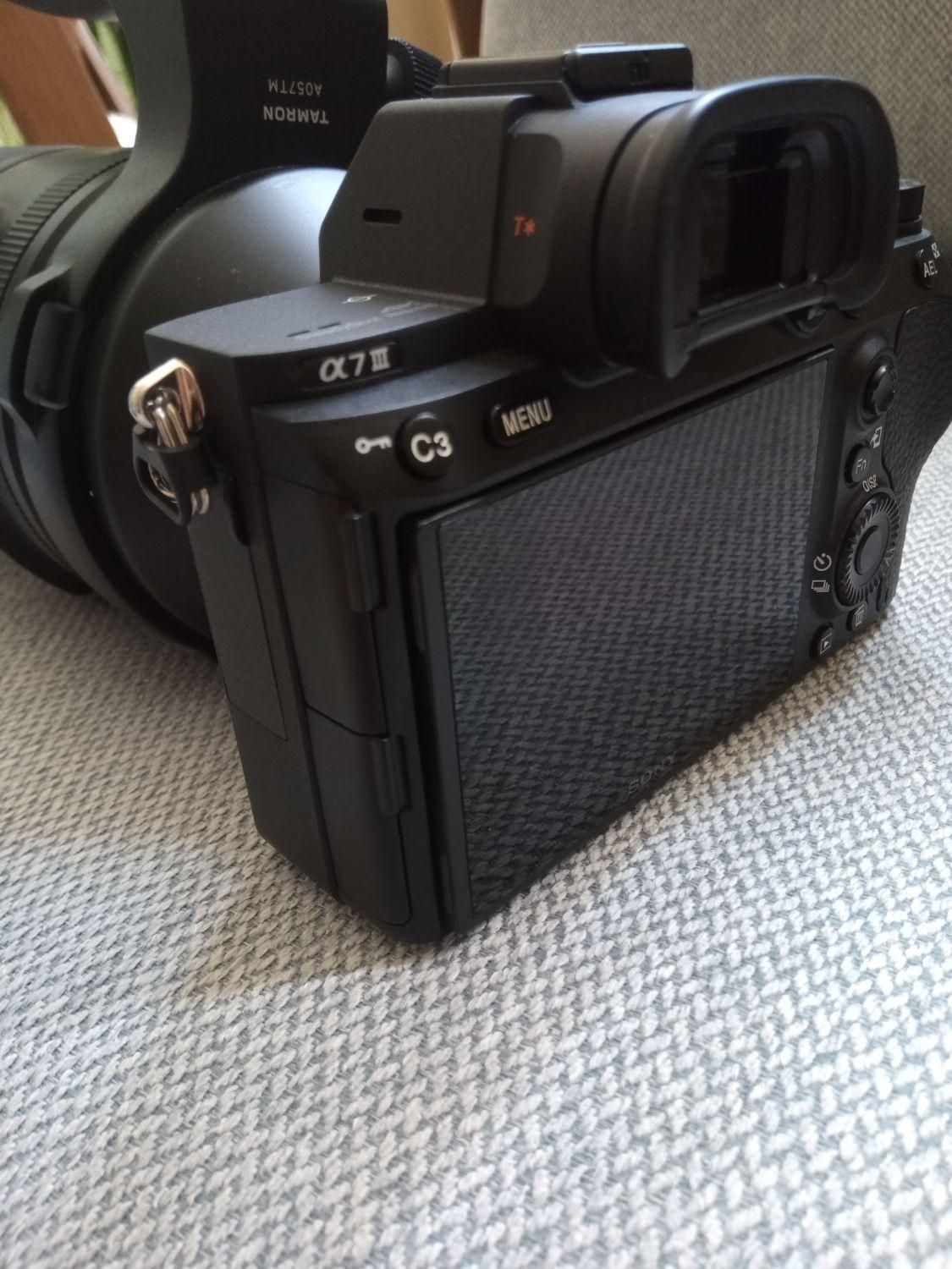 دوربین سونی sony a7 iii نو tamron 150-500|دوربین عکاسی و فیلم‌برداری|تهران, فردوس|دیوار