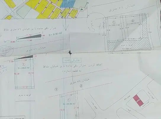 زمین مسکونی خیابان مصطفی خمینی بلوار نشاط|فروش زمین و ملک کلنگی|رفسنجان, |دیوار