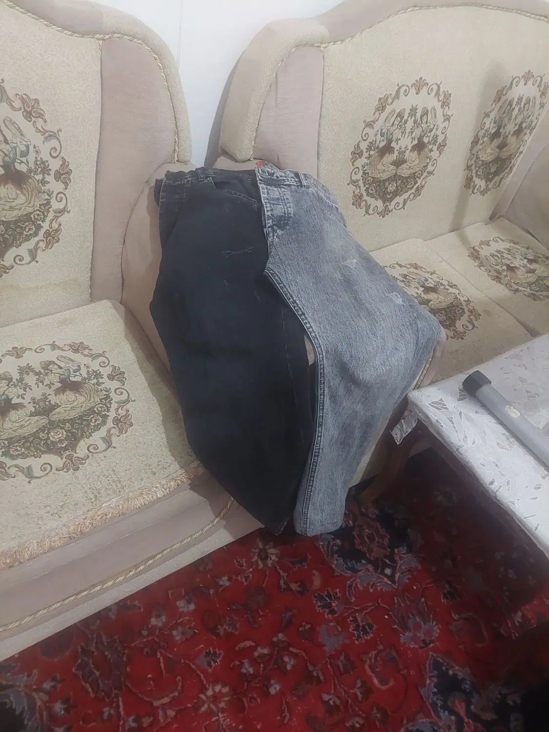 دو عدد شلوار لی تورک کاملا سالم و نو|لباس|تبریز, |دیوار