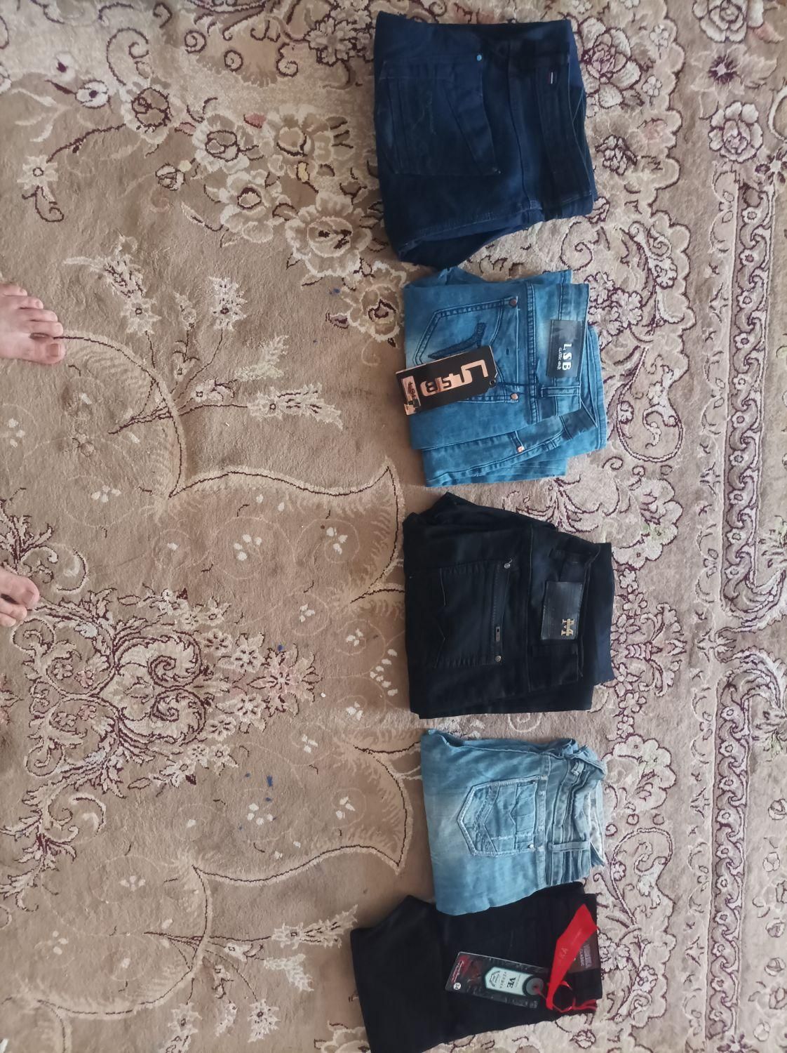 شلوار سایز 48 و38و 32 نو نو|لباس|بافق, |دیوار