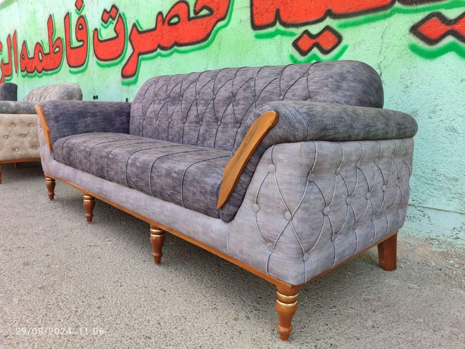 مبل راحتی چستر راشلی 7 نفره|مبلمان خانگی و میز عسلی|دزفول, |دیوار