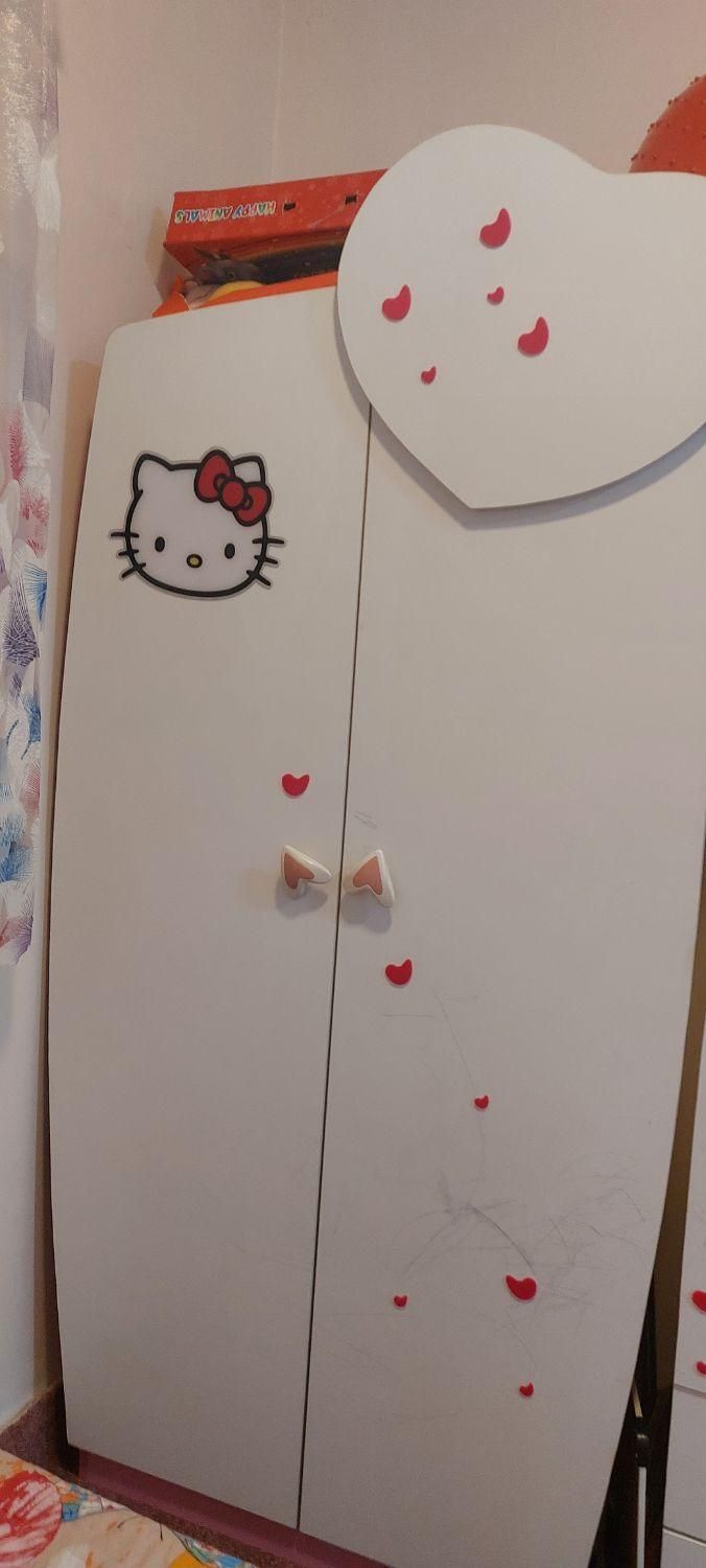 سرویس تخت و کمد نوزاد نوجوان|تخت و صندلی بچه|اندیمشک, |دیوار