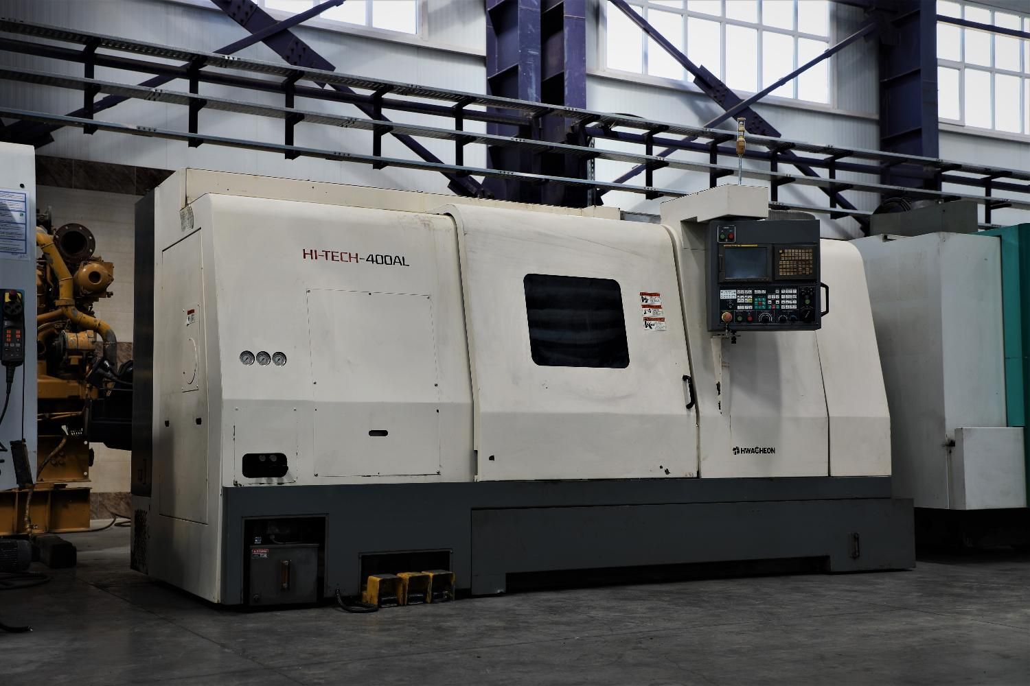 تراش سی ان سی hwacheon Hi-tech 400L سال ساخت 2006|ماشینآلات صنعتی|یزد, |دیوار