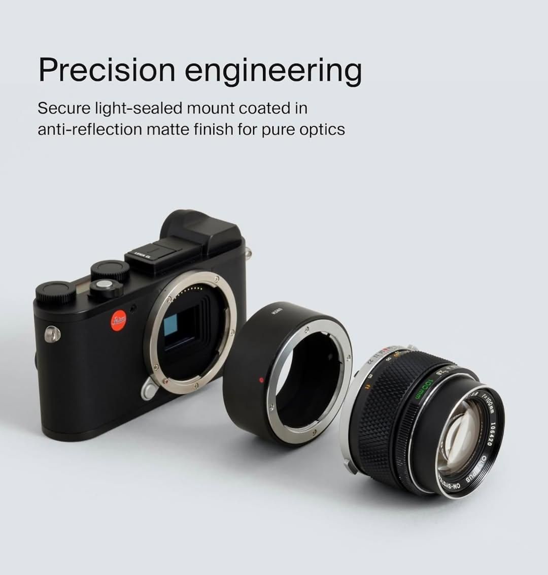 اداپتوربرندUrth لنز Olympus OMوبدنه دوربینLeica L|دوربین عکاسی و فیلم‌برداری|سقز, |دیوار