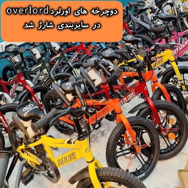 دوچرخه اورلردoverlord سایز ۱۲ ۱۶ و ۲۰|دوچرخه، اسکیت، اسکوتر|شیراز, شهرک ایثار|دیوار