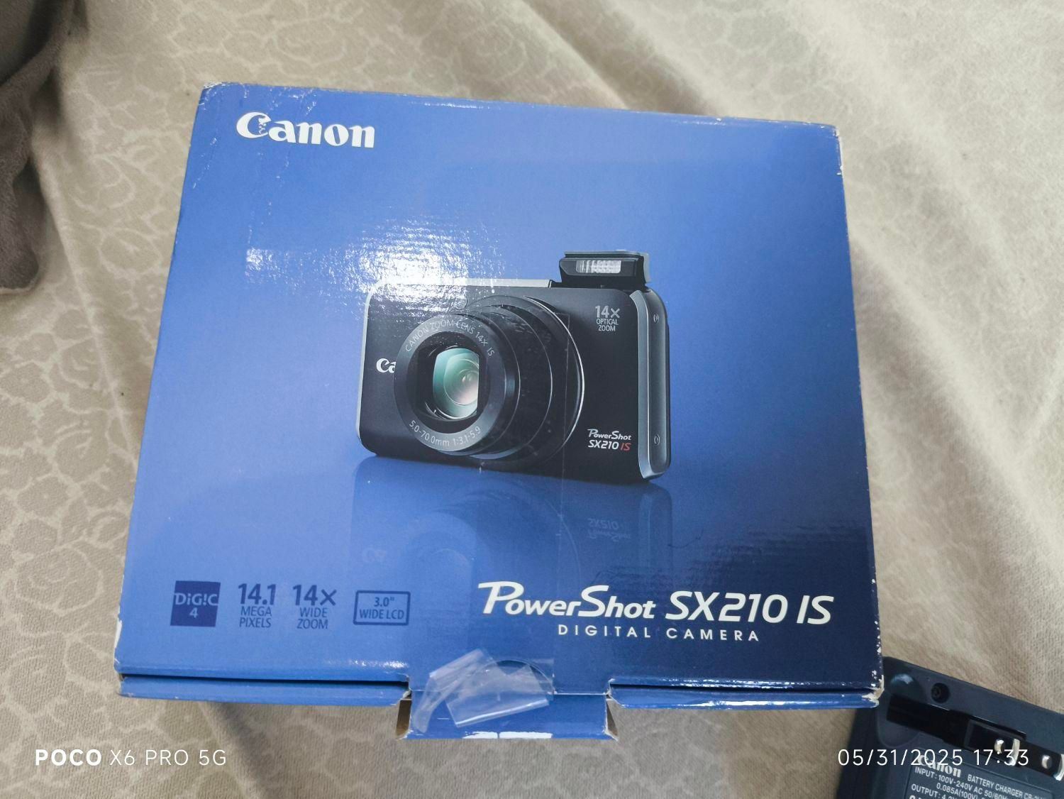 دوربین Canon SX210 IS|دوربین عکاسی و فیلم‌برداری|تهران, زرکش|دیوار