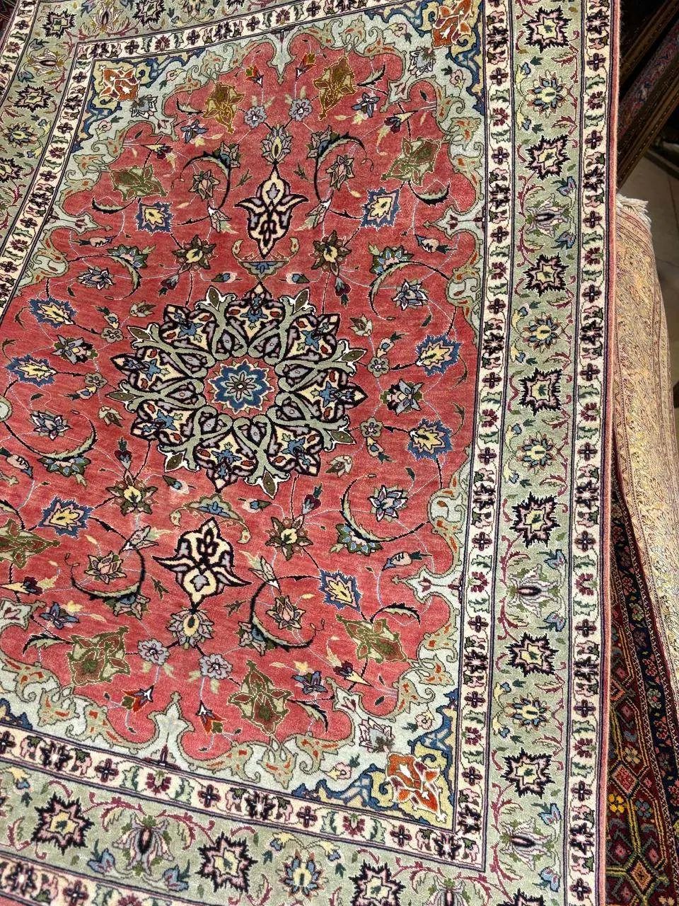 ۳تازرونیم اعلای تبریز۵۰رج وقم۷۰رج‌ چله ابریشم|فرش|کرج, کوی امامیه|دیوار