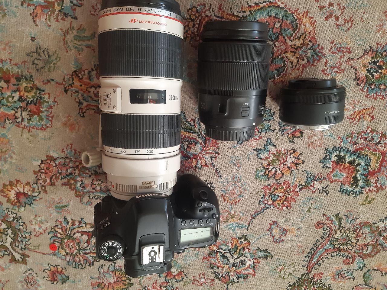 ۸۰d|دوربین عکاسی و فیلم‌برداری|رشت, گلباغ نماز|دیوار