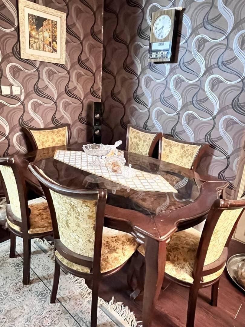 میز نهار خوری|میز و صندلی غذاخوری|اهواز, کوروش|دیوار