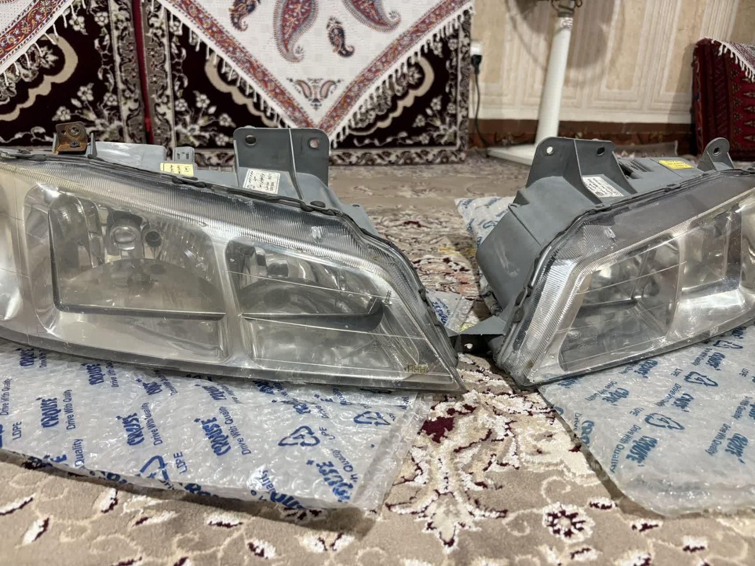 یک جفت چراغ پژوپارس|قطعات یدکی و لوازم جانبی|رباط‌کریم, |دیوار