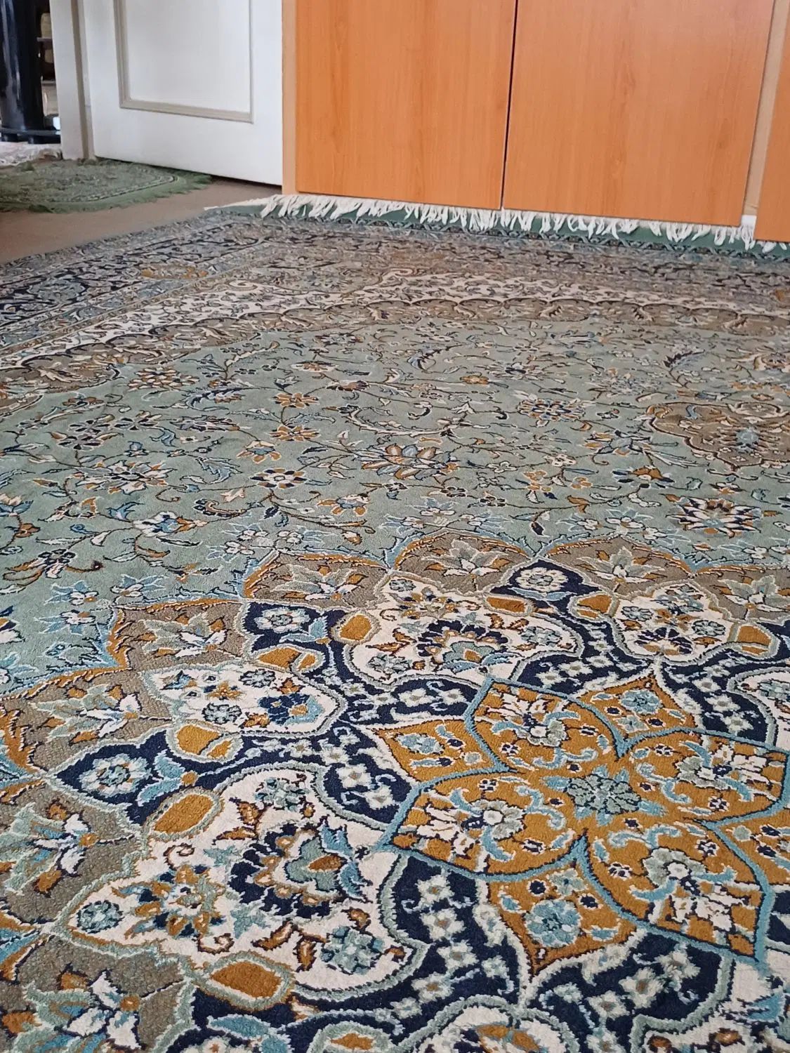 فرش ۵۲۰ شانه  سالم مناسب خونه باغ|فرش|اصفهان, مولوی|دیوار