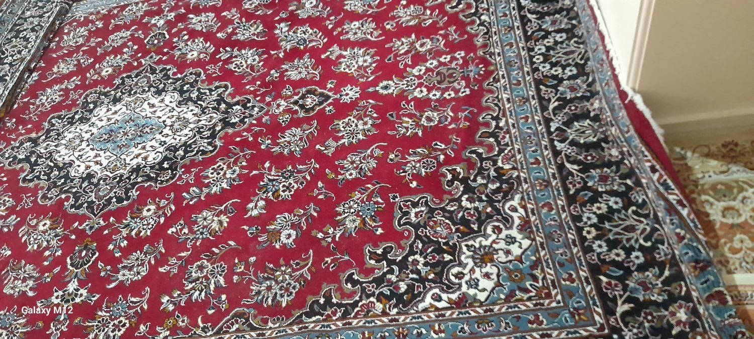 فرش ماشینی کرم گل گلی|فرش|تهران, جمهوری|دیوار