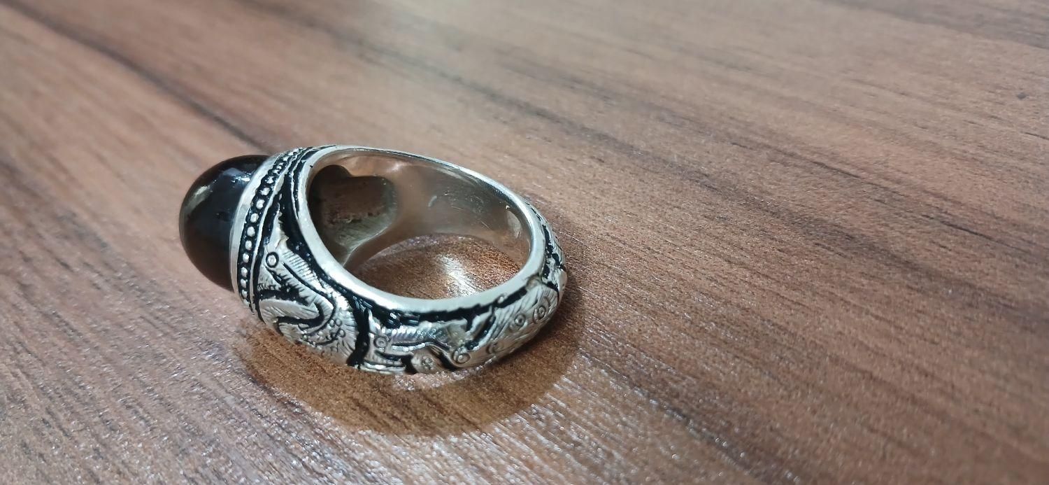 انگشتر نقره رکاب استاد ازاده|جواهرات|قائم‌شهر, |دیوار