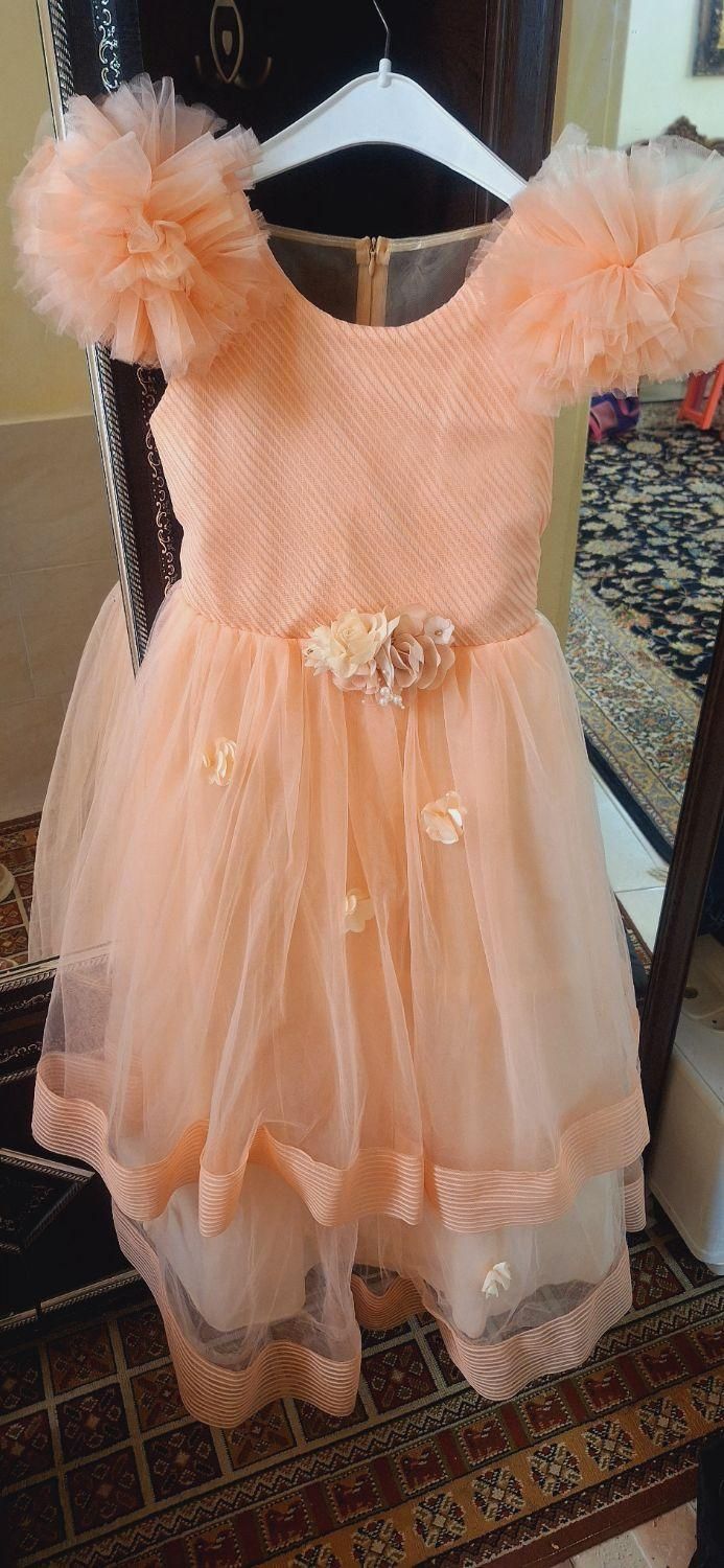 پیراهن مجلسی دخترانه|کفش و لباس بچه|اراک, |دیوار