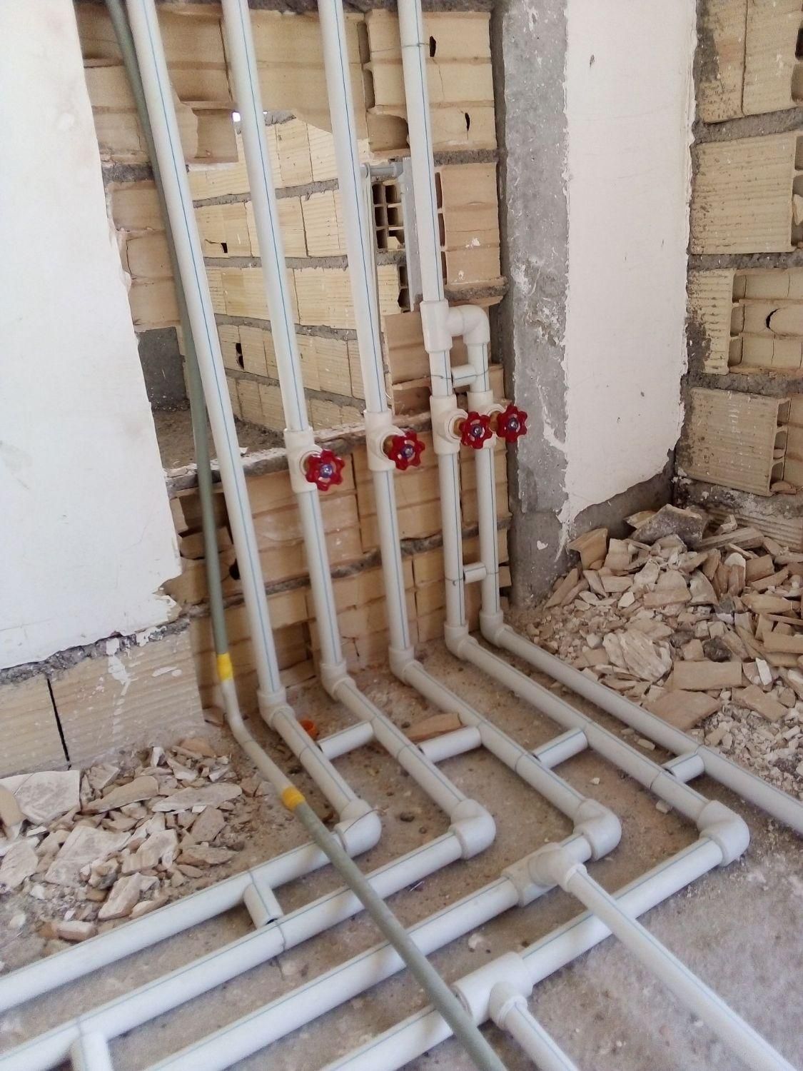 لوله کشی. تاسیسات .پکیج .نصب پمپ و شیرالات|خدمات پیشه و مهارت|رشت, توشیبا|دیوار