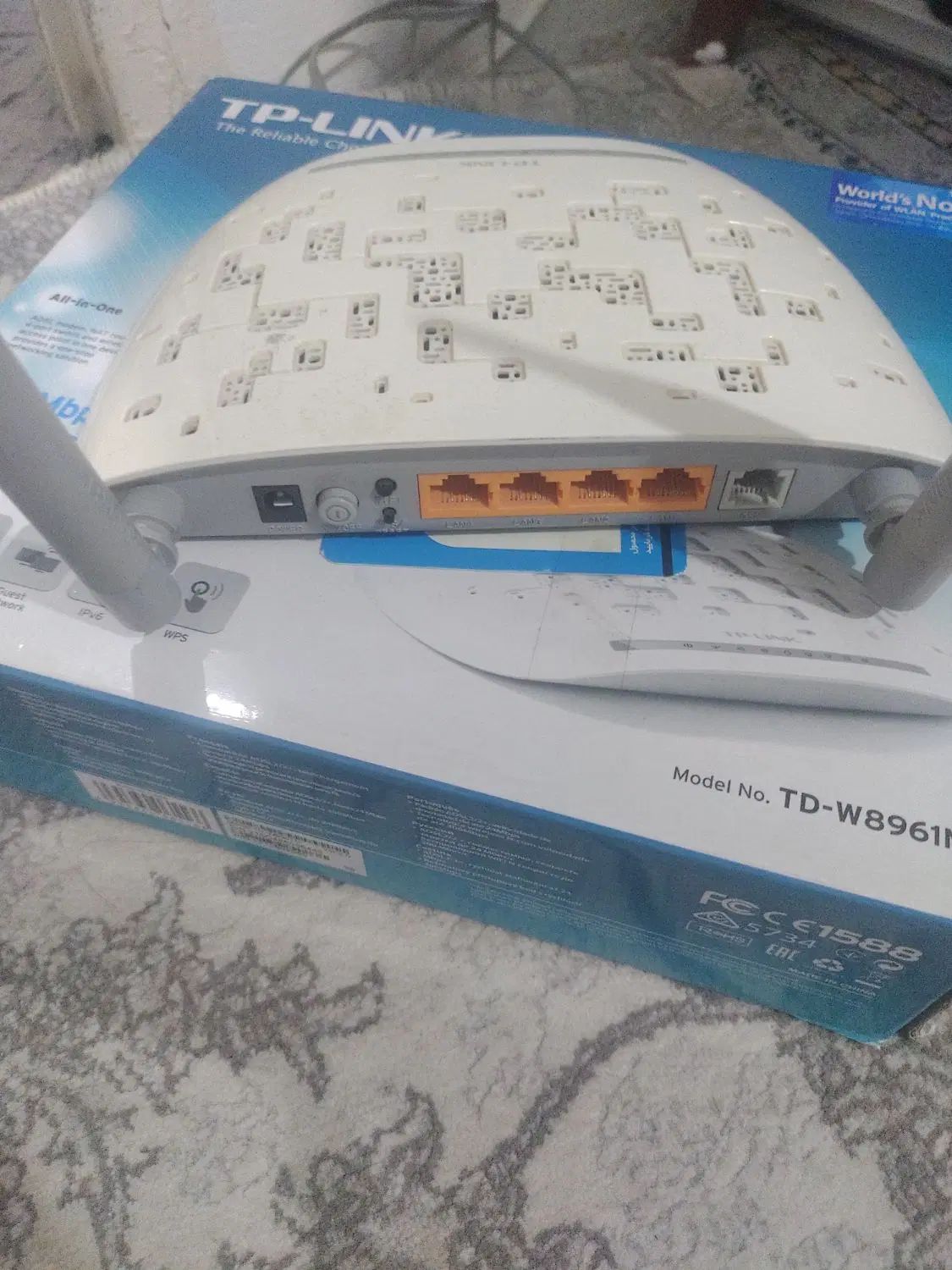 مودم وای فای TP-Link مل TD w896n|مودم و تجهیزات شبکه|تهران, اکباتان|دیوار
