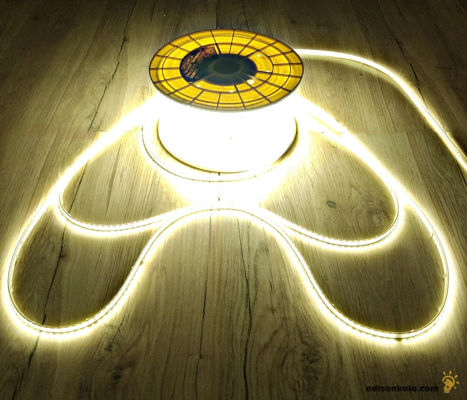 ریسه شیلنگ نورمخفی وایرلس گارانتی دار|ریسه و چراغ تزئینی|تبریز, |دیوار