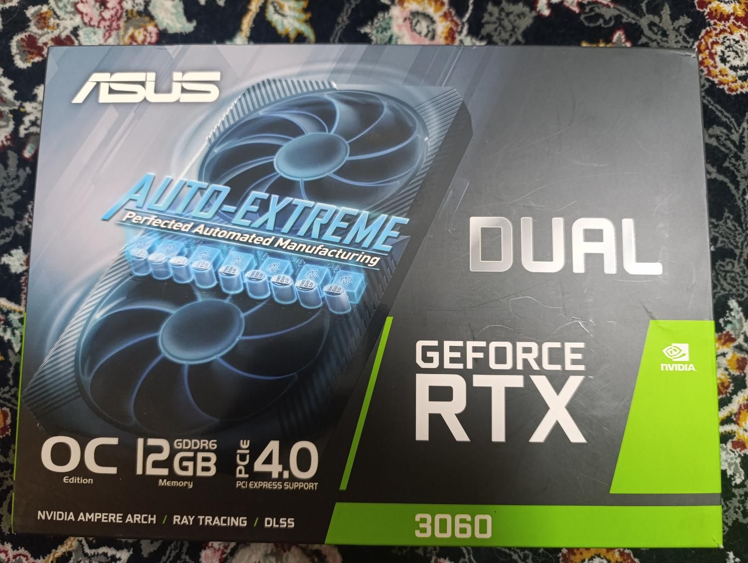 کارت گرافیک ASUS Dual RTX 3060 OC 12GB در حد نو|قطعات و لوازم جانبی رایانه|تهران, حافظیه|دیوار