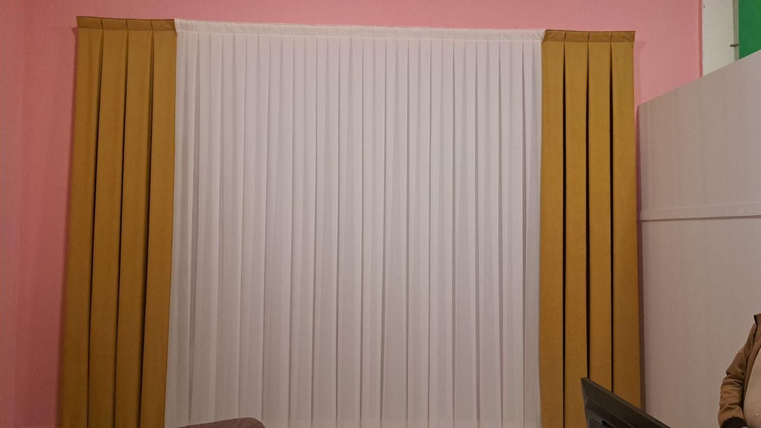 گالری پرده آراکس|پرده، رانر، رومیزی|گلبهار, شهر جدید گلبهار|دیوار