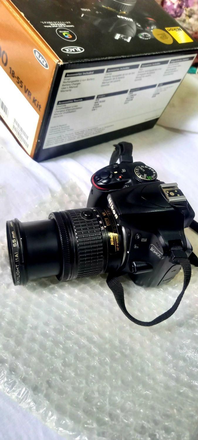 دوربین عکاسی و فیلمبرداری nikon d3400|دوربین عکاسی و فیلم‌برداری|رشت, گلسار|دیوار