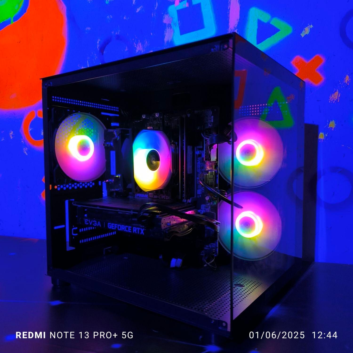 سیستم فول گیمینگ i5 12400f همراه 3060TI 8G DDR6|رایانه رومیزی|تهران, میدان ولیعصر|دیوار