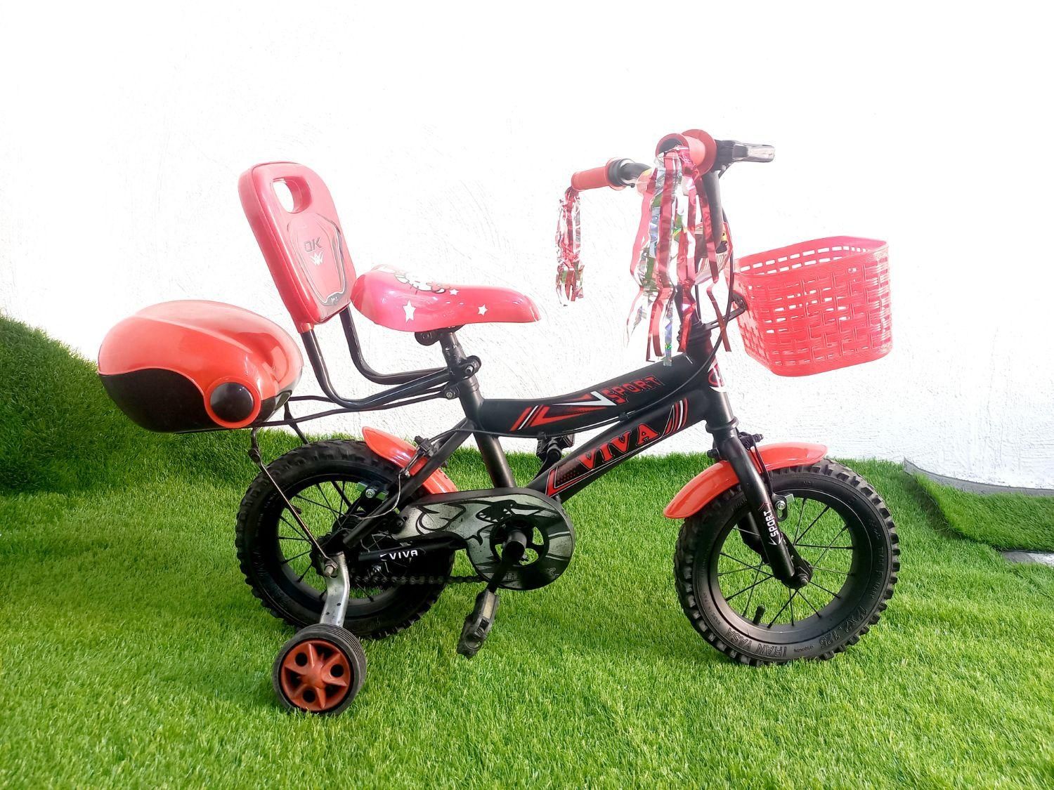 دوچرخه viva تمیز سایز۱۲|دوچرخه، اسکیت، اسکوتر|مشهد, شفا|دیوار