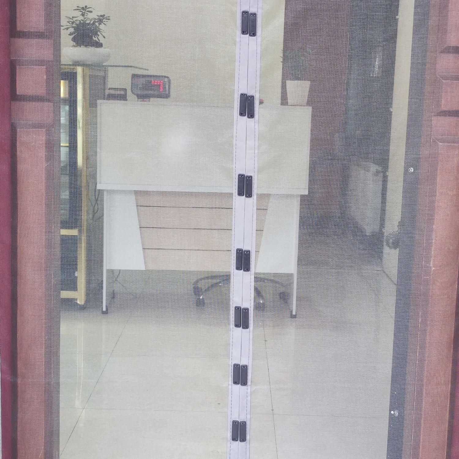 کاور در توری پرده نایلونی آهنربایی|پرده، رانر، رومیزی|مشهد, سپاد|دیوار