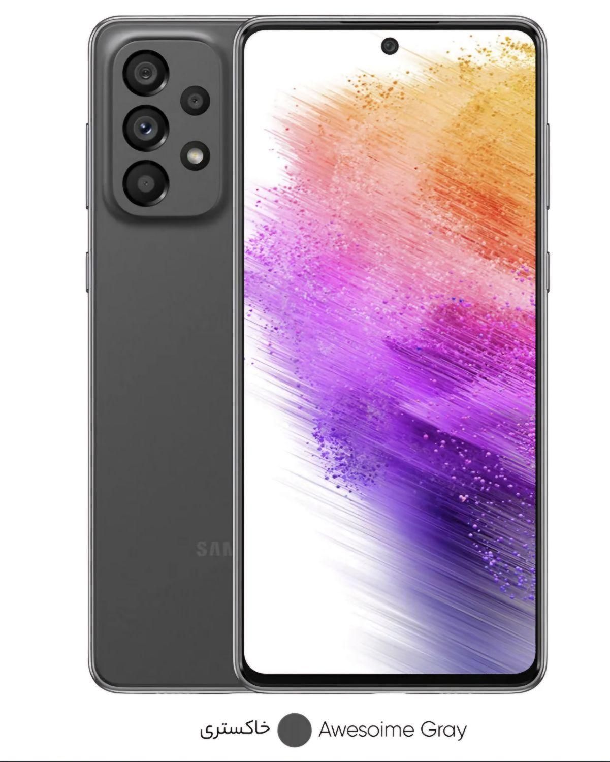 گوشی سامسونگ galaxy A73 اصل ویتنام در حد نو|موبایل|تهران, لویزان|دیوار