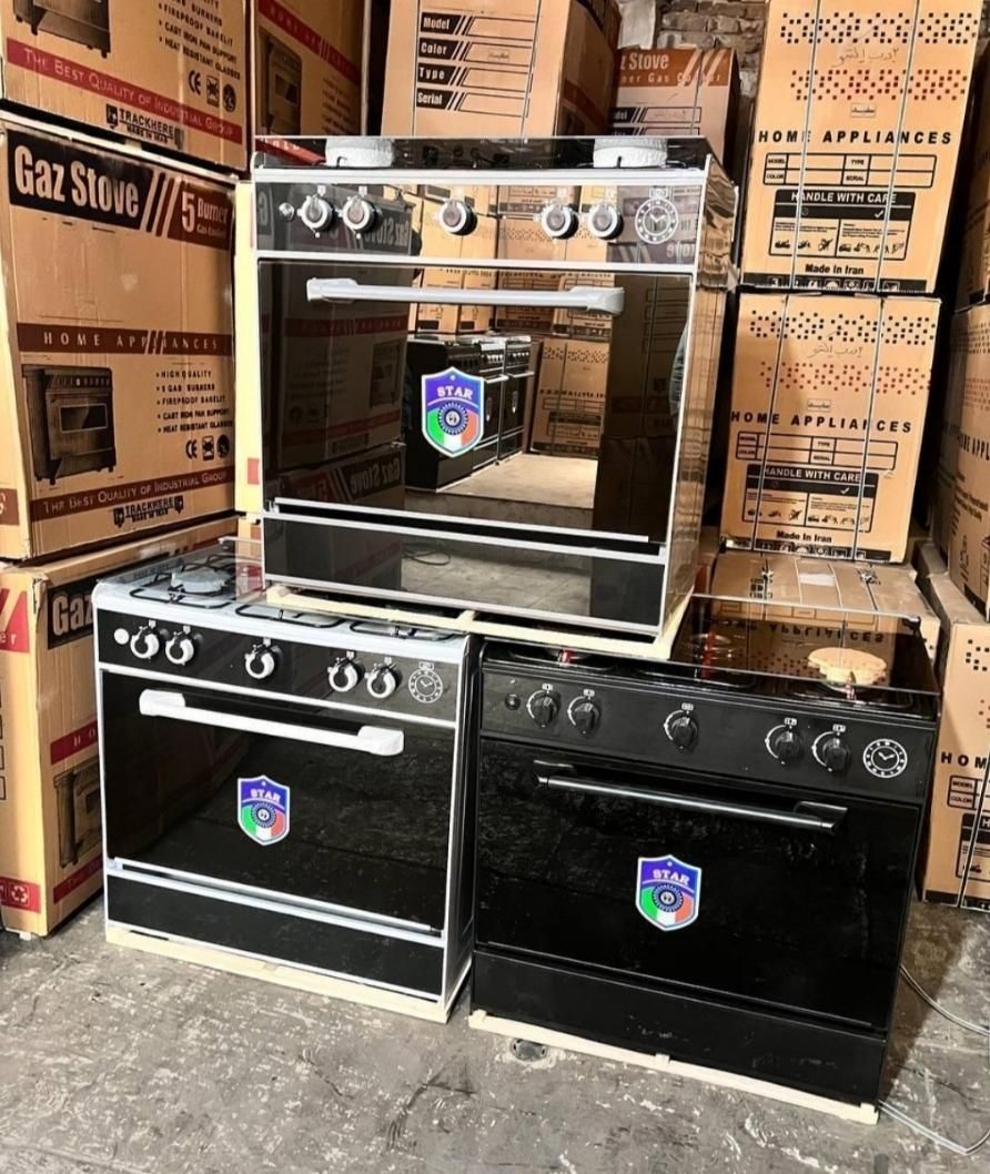 اجاق گاز ۵ شعله رفلکس|اجاق گاز و لوازم برقی پختوپز|یزد, |دیوار