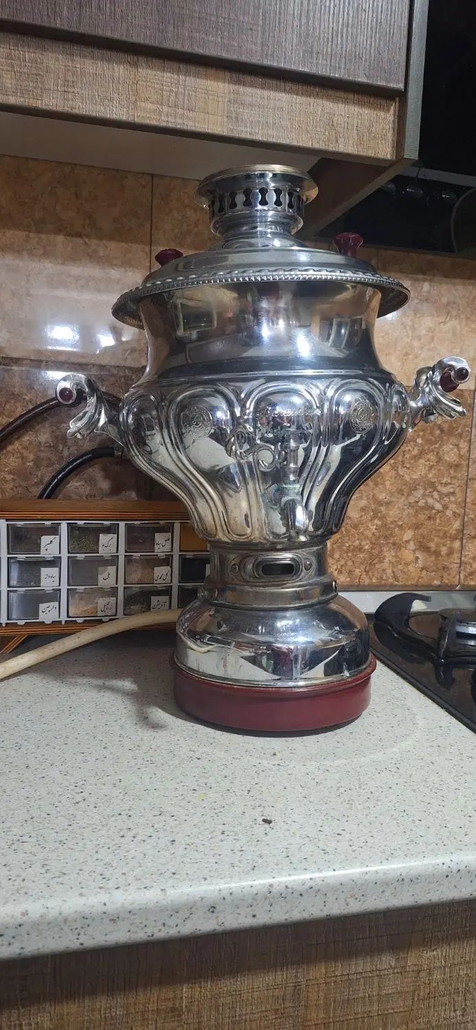 سماور ۸لیتری اکبربرادران|سماور، چای‌ساز، قهوه‌ساز|تهران, اتابک|دیوار