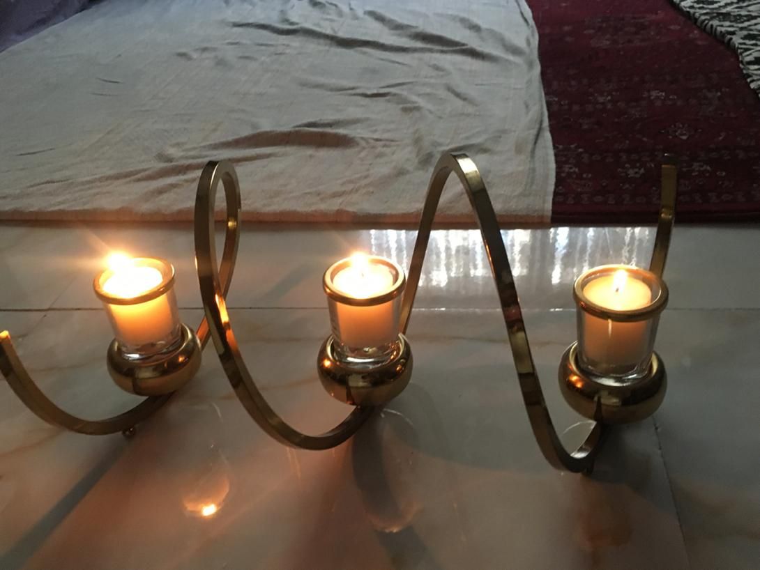 جاشمعی سه شاخه رو میزی|مجسمه، تندیس، ماکت|تهران, جنت‌آباد شمالی|دیوار