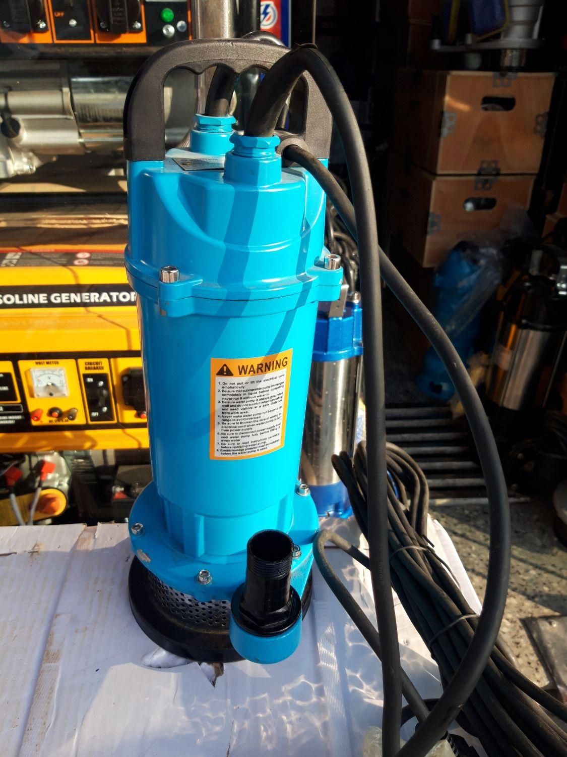 پمپ کفکش آب ۴۰ متری ۱ اینچ فلوتردار ناتالی سیم مس|مصالح و تجهیزات ساختمان|مشهد, کوشش|دیوار