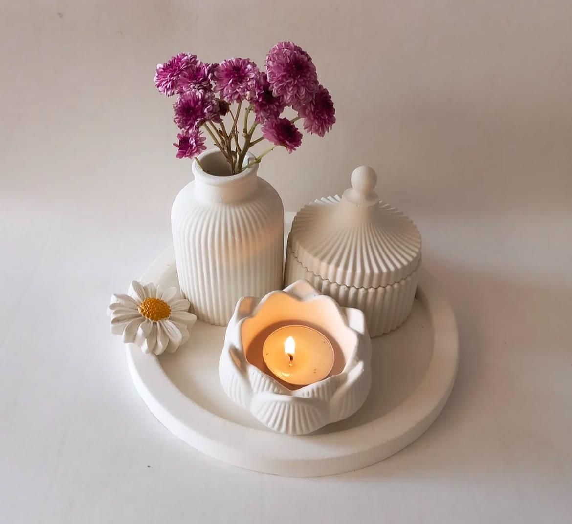 دکوری ها و گیفت سنگ مصنوعی و شمع|صنایع دستی و سایر لوازم تزئینی|اصفهان, طامه|دیوار