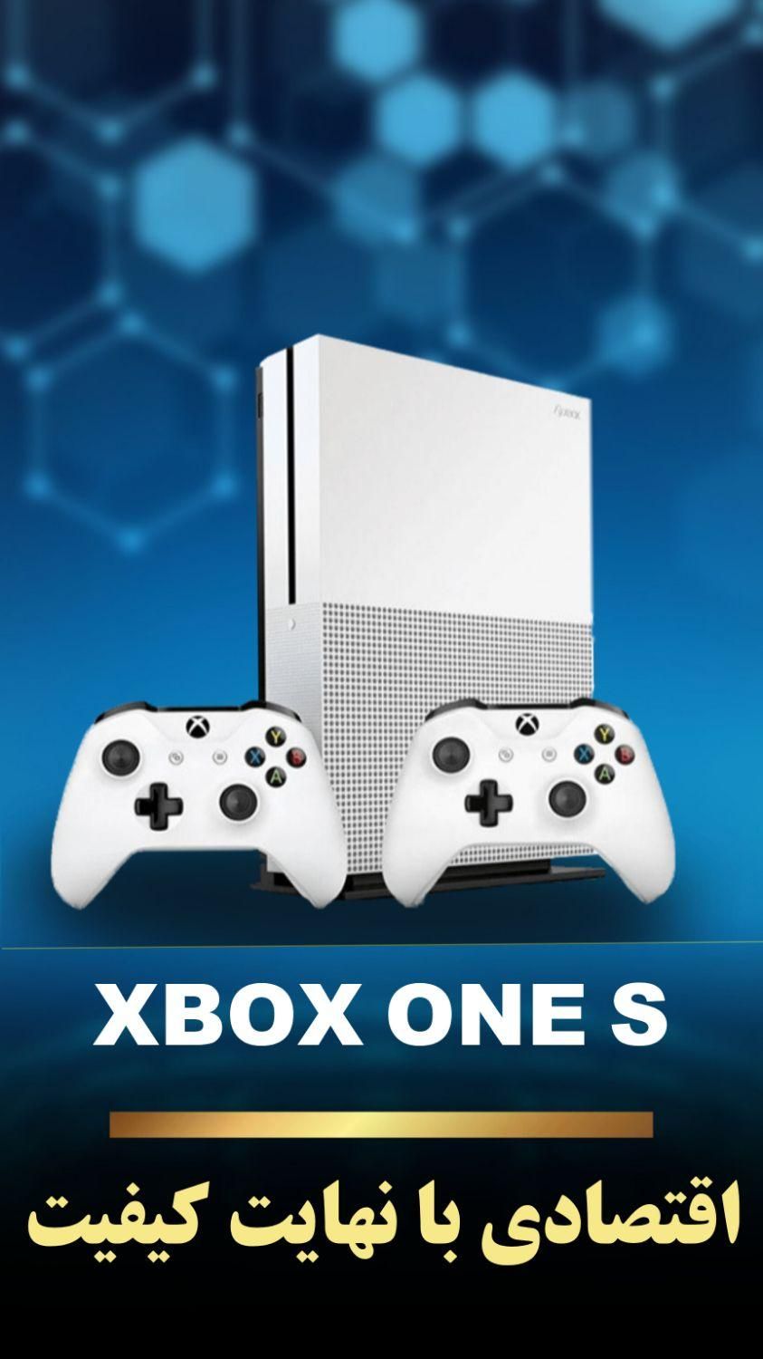 XBOX ONE S 1TB فول گبم|کنسول، بازی ویدئویی و آنلاین|محمدیه-قزوین, |دیوار