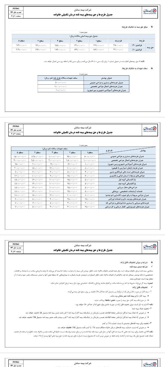 بیمه تکمیلی درمان سامان و انواع خدمات بیمه ای|خدمات مالی، حسابداری، بیمه|اسلام‌شهر, شهرک مفیدی|دیوار