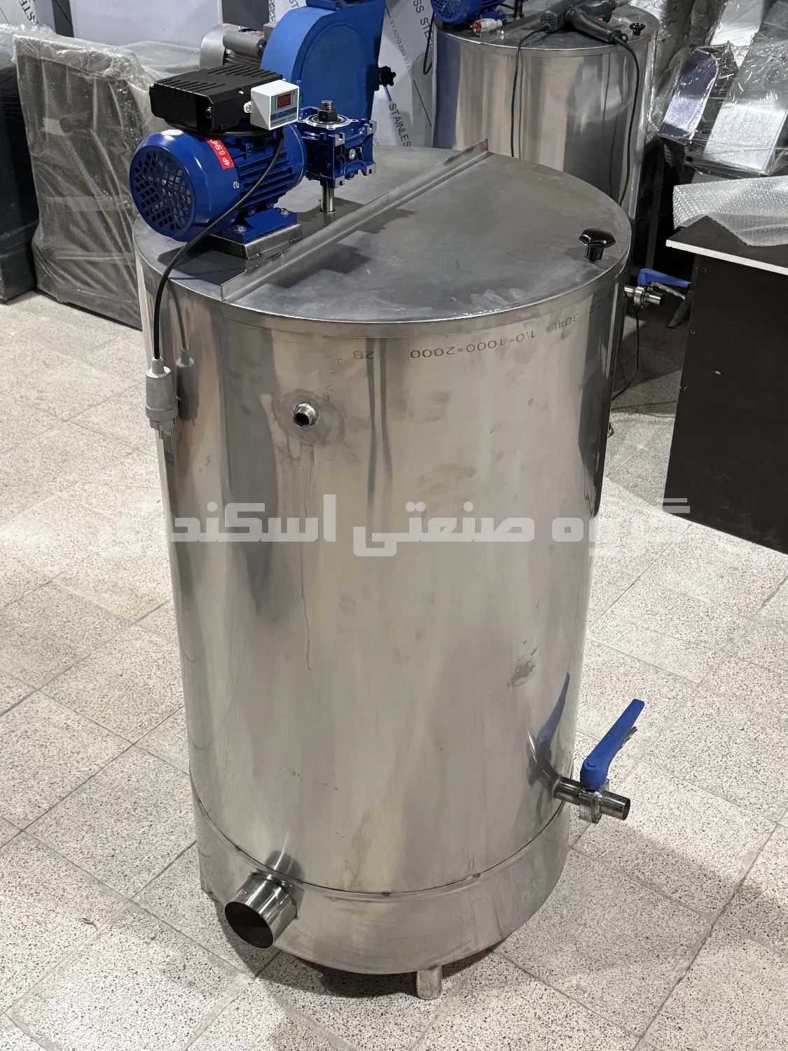 پاتیل پخت شیر ۳۰۰ لیتری استیل دیگ شیرجوش رستورانی|فروشگاه و مغازه|تهران, جردن|دیوار