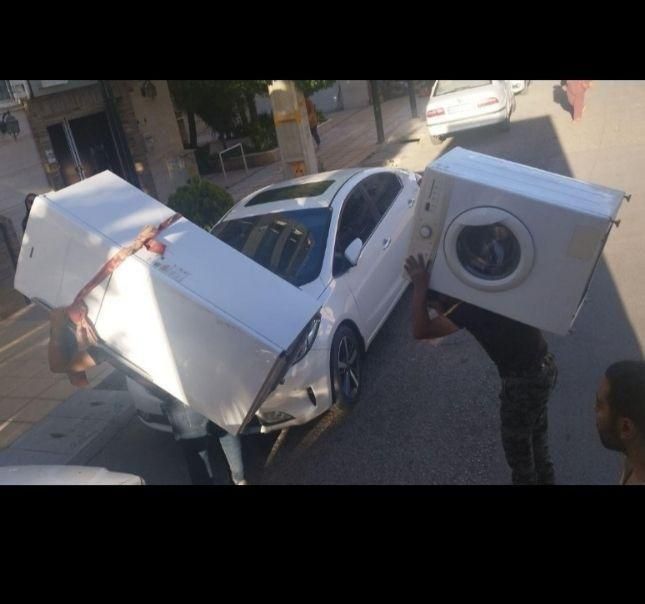 اثاثیه منزل/با اکیپ حرفه ای/تضمینی/جمهوری/پردیسان|خدمات حمل و نقل|قم, زنبیل آباد|دیوار