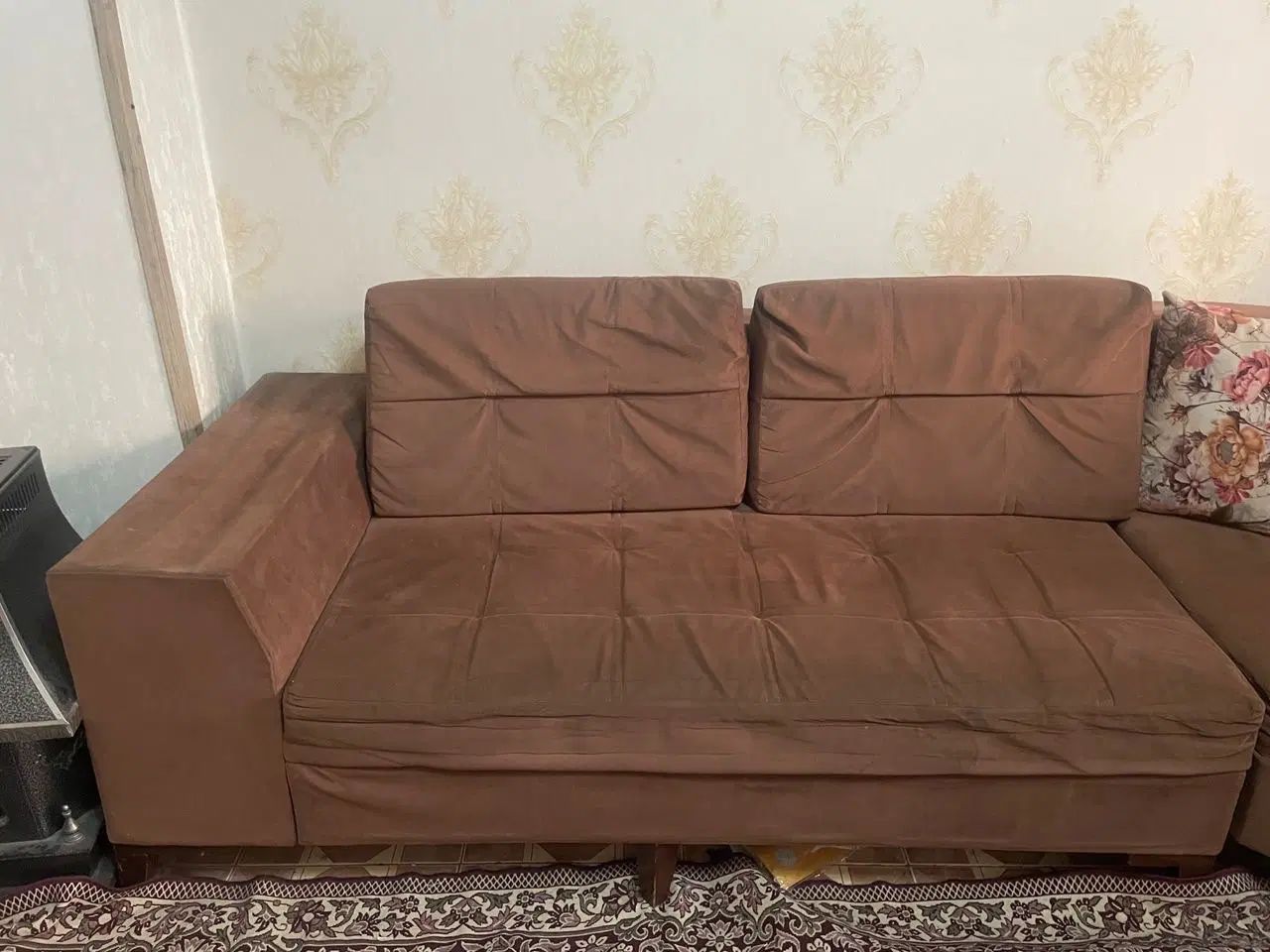 مبل ال ۷نفره با میزعسلی|مبلمان خانگی و میز عسلی|تهران, گمرک|دیوار
