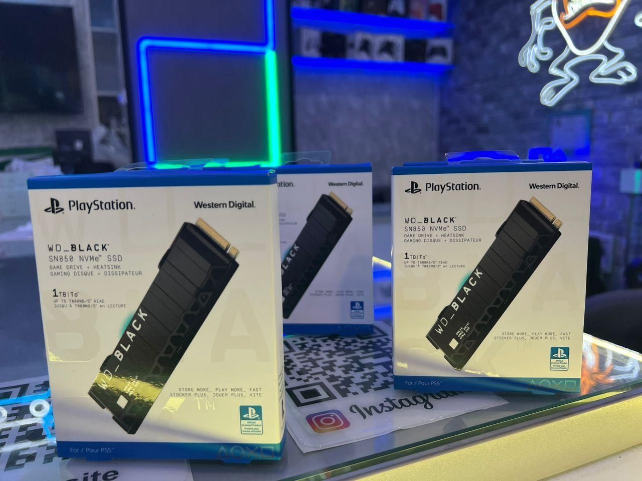 هارد SSD وسترن دیجیتال Black SN850 مخصوص PS5|کنسول، بازی ویدئویی و آنلاین|قم, ارم|دیوار