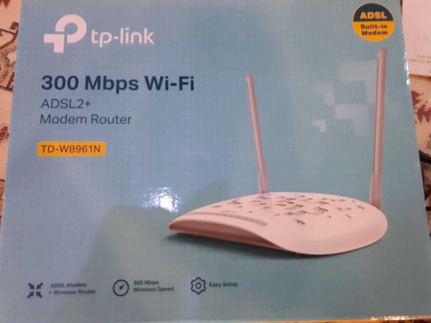مودم tp link برای Adsl|مودم و تجهیزات شبکه|رشت, نظری|دیوار