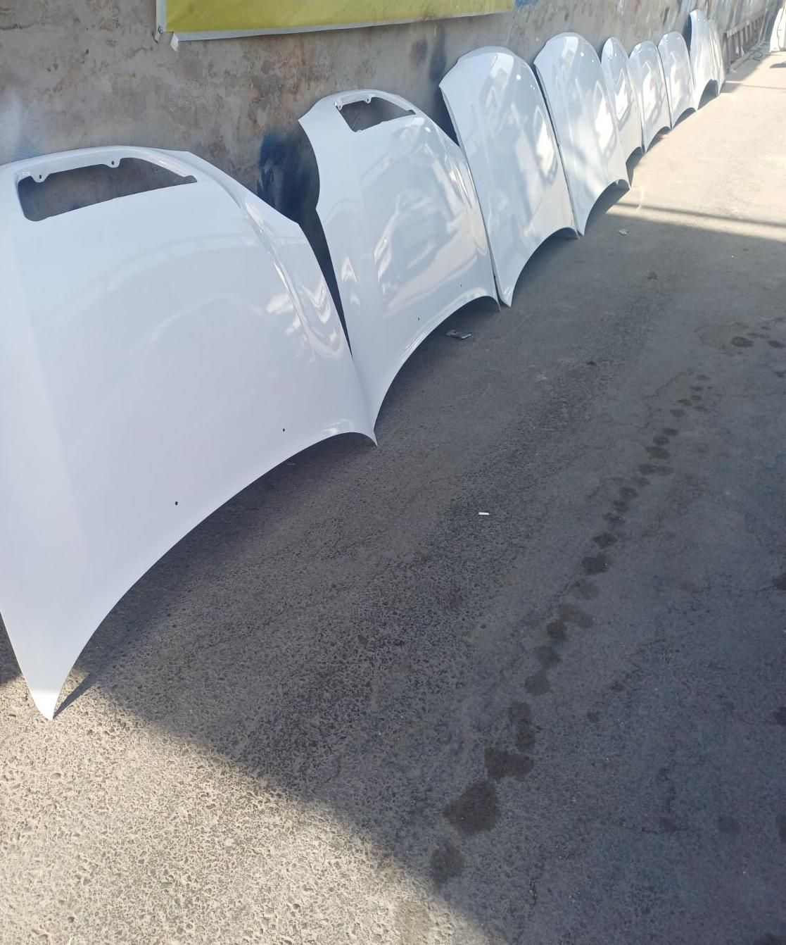 رنگ کوره ای بدنه داریم تیبا سمند ۴۰۵ کاپوت گلگیر|قطعات یدکی و لوازم جانبی|مشکیندشت, |دیوار