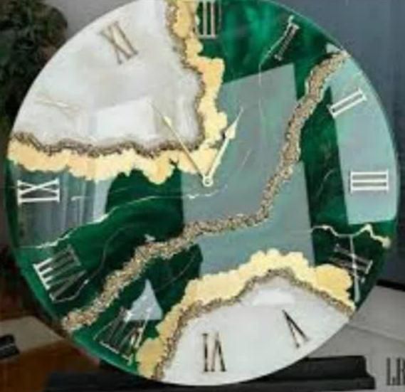 ساعت رزینی شیک|ساعت دیواری و تزئینی|رشت, پل تالشان|دیوار