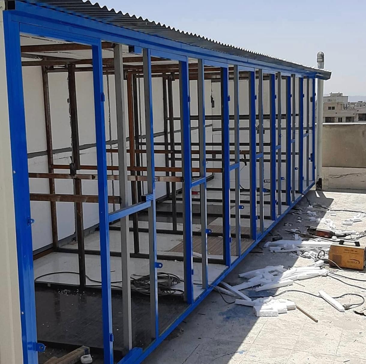 تعمیرات کانکس،ساخت انباری در حیاط و پشت بام|مصالح و تجهیزات ساختمان|تهران, شهرک مسلمین|دیوار
