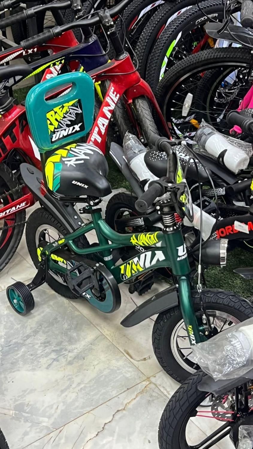 دوچرخه 12 UNIIX لاستیک پهن|دوچرخه، اسکیت، اسکوتر|قم, امامزاده ابراهیم|دیوار